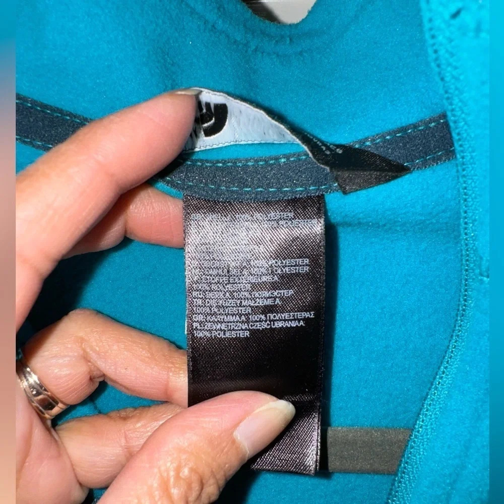 THE NORTH FACE Women Zip Neck Fleece Pullover Size S - Picture 7 of 8